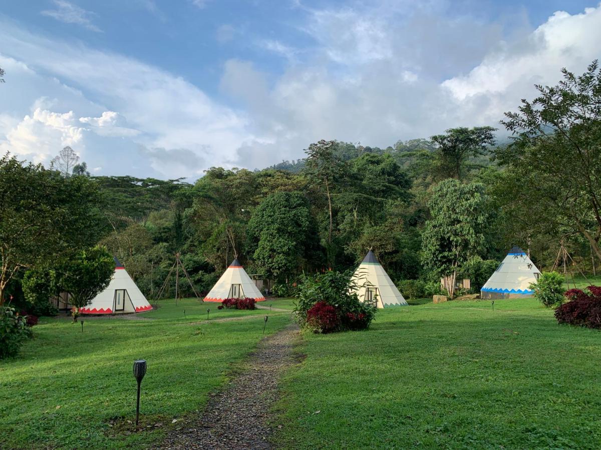 Bosque De Aventura & Glamping Refugio Del Bosque Hotel Ла Меса Екстериор снимка