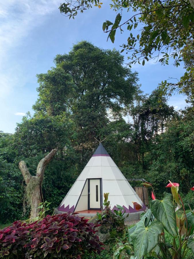 Bosque De Aventura & Glamping Refugio Del Bosque Hotel Ла Меса Екстериор снимка